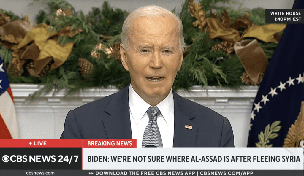 Biden Flips Syria